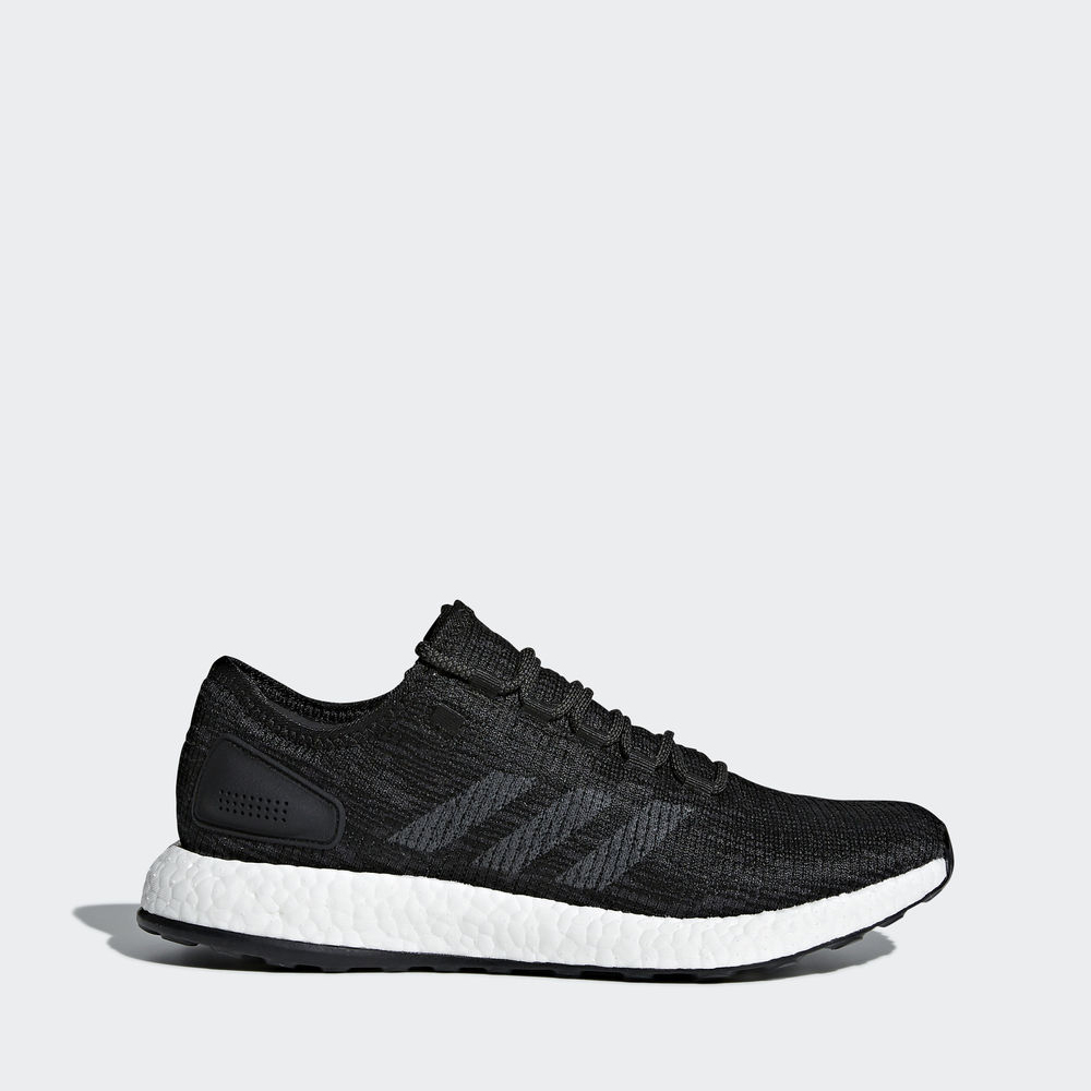 Adidas Pureboost - παπουτσια για τρεξιμο ανδρικα - Μαυρα/Γκρι/Γκρι,Μέγεθος: EU 36 – 54 2/3 (305KVZDH